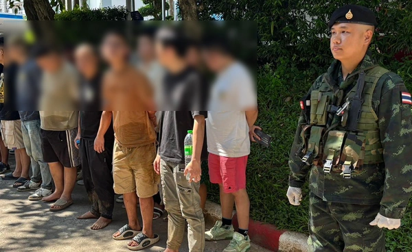 กองทัพบกรับมือต่างชาติหนีข้ามแดนแม่สอด หลังทหารเมียนมายึด  KK-Park