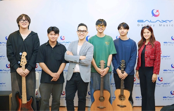 เปิดตัวค่ายใหม่ไฟแรง “Galaxy Music Thailand” ทุ่มงบไม่อั้น ปลุกปั้นเยาวชนไทย 