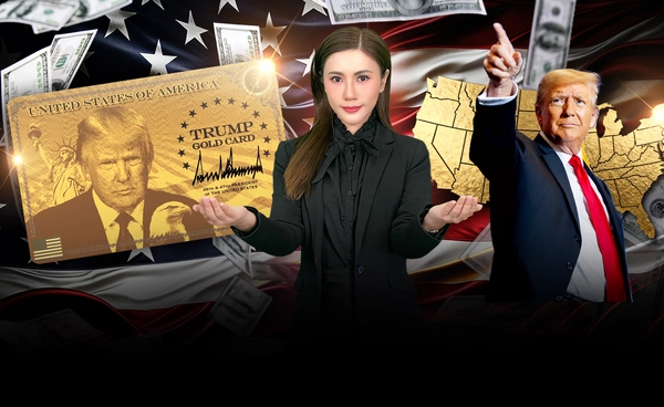  เปิดรับสมัครแล้ว "วีซ่าบัตรทอง" จ่าย 1 ล้านดอลลาร์ ทรัมป์ให้อยู่ "อเมริกา" ทันที