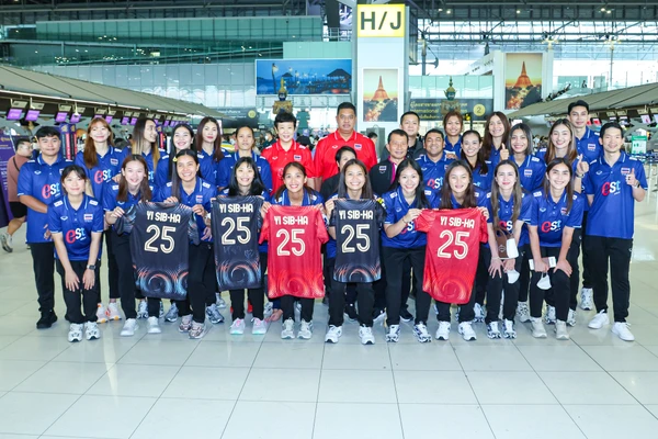 "ทัพลูกยางสาวไทย" ออกเดินทางแล้ว! เตรียมลุยศึก VNL 2025 สัปดาห์แรก