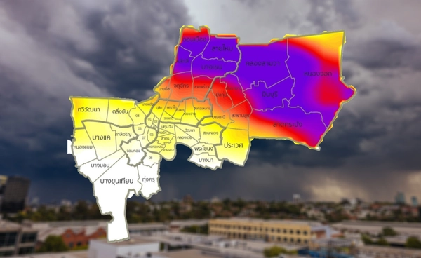 ผู้ว่าฯ ชัชชาติ สั่งการเตือน 20 เขต เตรียมรับมือฝนถล่ม   