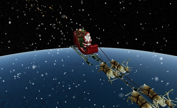 “SANTA 1” เที่ยวบินซาตาคลอส ออกเดินทางส่งความสุข ต้อนรับคริสต์มาส