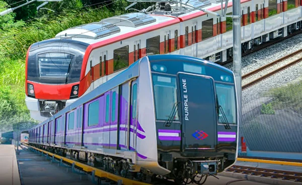 มาแล้ว "รถไฟฟ้า"  40 บาท ลดค่าครองชีพ สายสีม่วง สายสีแดง คาดเริ่ม 1 ธันวาคม 2568 