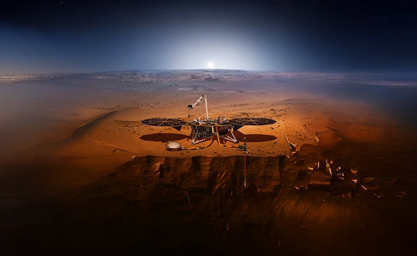 ยาน “InSight” เผยเนื้อใน “ดาวอังคาร” พบโครงสร้างแตกกระจายกว่าที่คิด ?