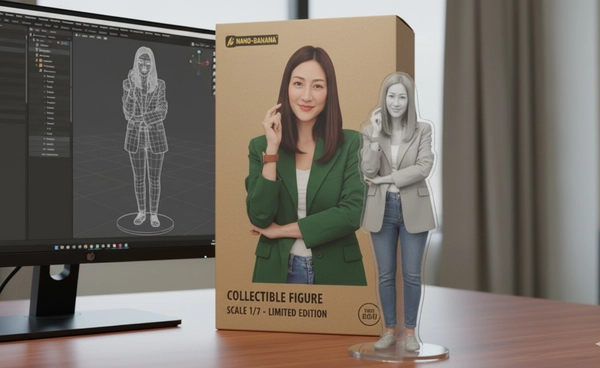 วิธีสร้างฟิกเกอร์ 3D สุดเท่จากภาพถ่ายของคุณด้วย Google Gemini ฟรีและง่ายกว่าที่เคย