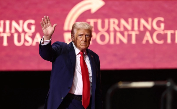 ทรัมป์เดินทางร่วมงานไว้อาลัย "ชาร์ลี เคิร์ก" 