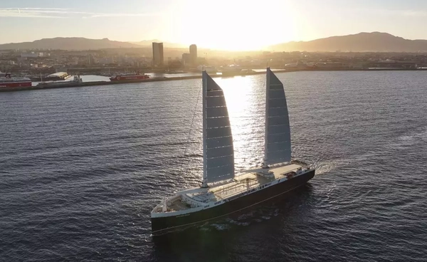 เรือขนสินค้าพลังงานลม “Neoliner Origin” เตรียมลุยเส้นทางข้ามมหาสมุทรแอตแลนติก