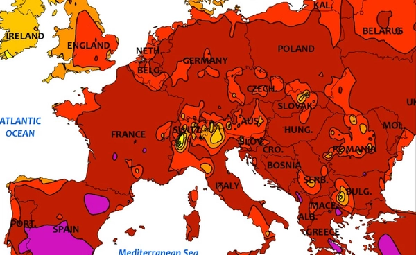 ร้อนจัดจนตาย  คลื่นความร้อนยุโรป ทุบสถิติผู้เสียชีวิต