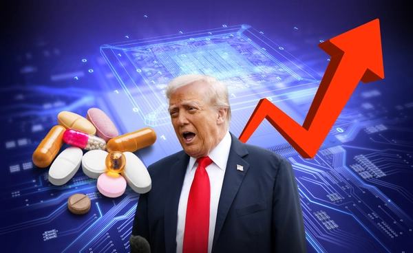 "ทรัมป์" ขู่อีกรอบ จ่อขึ้นภาษีนำเข้า "ชิป" และ "ยา" ให้สูงกว่าภาษีรถยนต์ ชี้ทำกำไรเยอะ 