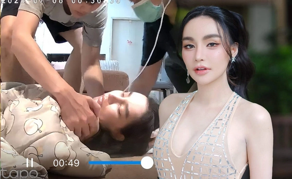 นิวนิว เอวเด้ง ป่วยซึมเศร้า วูบหมดสติ โชคดีทีมกู้ภัยเข้าช่วยเหลือทัน