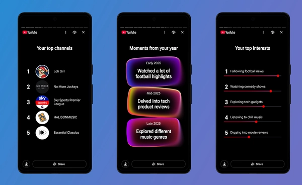 “YouTube Recap” มาแล้ว ! สรุปทุกสถิติการดูทั้งปีไว้ในที่เดียว