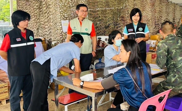 สธ.เผยยอดผู้ได้รับผลกระทบชายแดน 56 ราย พบความเครียดสูงกว่า 4 พันคน