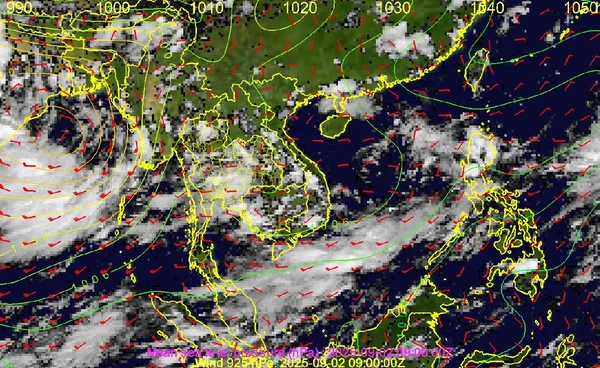 ต้นก.ย. ฝนชุกทั่วไทย ร่องมรสุมพาดไทยตอนบน แต่ยังไร้สัญญาณพายุก่อตัว