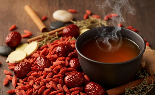 เก๋ากี้ พุทราจีน ขิง เพิ่มพลังหยางต้านหนาว ตามศาสตร์แพทย์แผนจีน