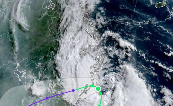 กรมอุตุนิยมวิทยา เตือนพายุโซนร้อน “ดานัส” คาดจะอ่อนกำลังลงเป็นพายุดีเปรสชัน