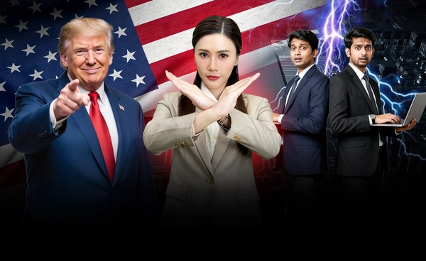  "ทรัมป์" ขึ้นวีซ่าพุ่ง 3 ล้านบาท ไม่ง้อคนเก่งข้ามชาติ กลุ่มเทคฯ สะเทือน