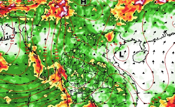 อุตุฯ เตือน 22-26 มิ.ย.  ทั่วไทยระวังฝนตกหนัก