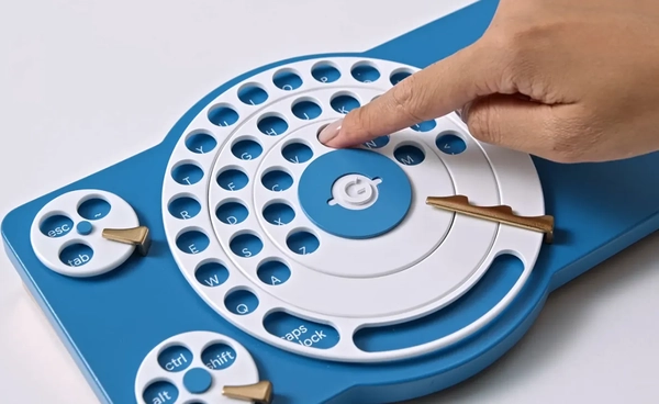 “Gboard Dial Version” ไอเดียแป้นพิมพ์หมุนได้ สไตล์โทรศัพท์ยุคเก่า