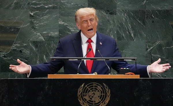ทรัมป์พูดอะไรในที่ประชุม "UNGA" ถอด 5 ประเด็นหลัก นอกสคริปต์จนเกินเวลา 