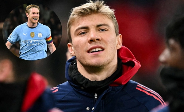 ฮอยลุนด์ สุดพิเศษได้เล่นกับ เดอ บรอยน์ แค่หาพื้นที่เขาก็ส่งให้ยิง