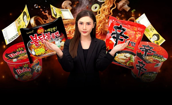 "รามยอน" บะหมี่เกาหลีบุกโลกสำเร็จ ขายความเผ็ด เกาะกระแส K-POP