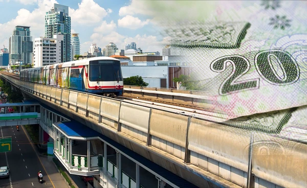 "คลัง"เตรียมแผน "รถไฟฟ้า 20 บาท"ตลอดสายก.ย.นี้