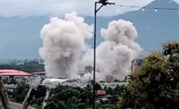 เมียนมาเร่งทำลายเคเคปาร์ก ระเบิดอาคารวันเดียว 4 รอบ