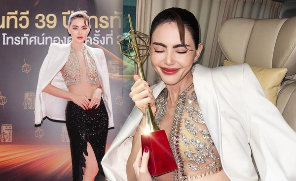 ใหม่ ดาวิกา สุดปลื้ม!คว้าดารานำหญิงดีเด่น โทรทัศน์ทองคำ ครั้งที่ 39