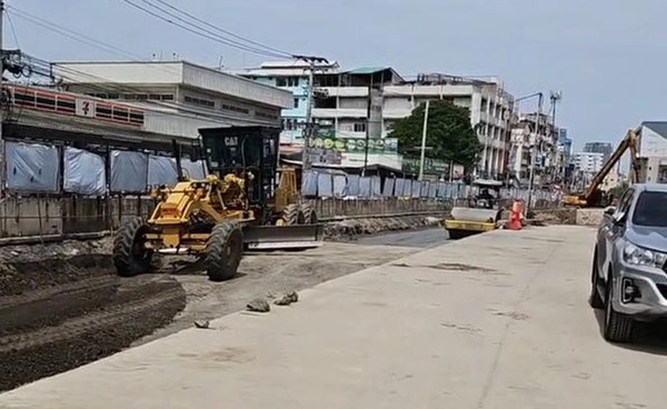 ขยายถนนรามคำแหง 24 “ชัชชาติ” จี้ผู้รับเหมาต้นปี 69 งานต้องเสร็จ