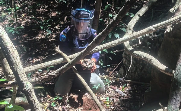 ชายแดนไทย - กัมพูชาล่าสุด หน่วยเก็บกู้พบการลักลอบวางระเบิดต่อเนื่อง