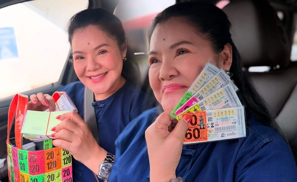 หวยงวดนี้ออกอะไร? ฮาย อาภาพร โชว์ลอตเตอรี่ปึกใหญ่ บอกเรียกคุณหญิงรอเลย