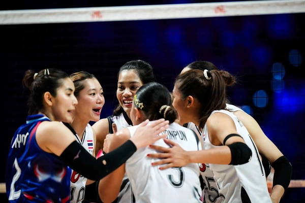โปรแกรมวอลเลย์บอลหญิง เนชั่นส์ ลีก 2025 วันที่ 22 มิถุนายน ทีมชาติไทย พบกับ ทีมชาติบัลเเกเรีย
