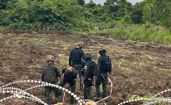 กองทัพบกโต้กัมพูชาบุกรุกพื้นที่ตรงข้ามหนองหญ้าแก้ว ยืนยันอยู่ในอธิปไตยไทย 