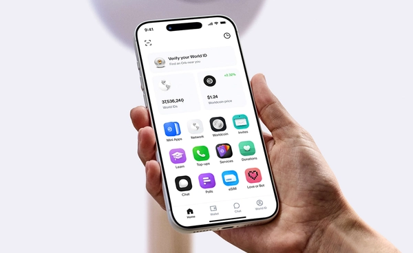 “World App” อัปเกรดสู่ Super App! เพิ่มแชทเข้ารหัสและชำระเงินคริปโตไว้ในแอปเดียว