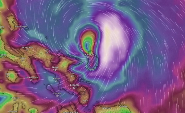 ซูเปอร์ไต้ฝุ่น “ฟงวอง” จ่อถล่ม “ฟิลิปปินส์” อพยพคนกว่า 100,000 คน