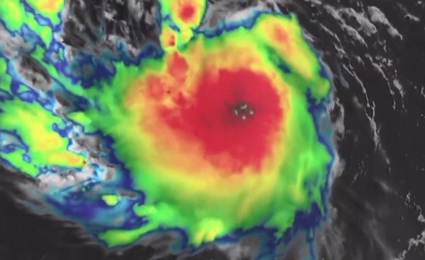 เฮอริเคน “เอริน” ทวีความรุนแรงเป็นระดับ 5