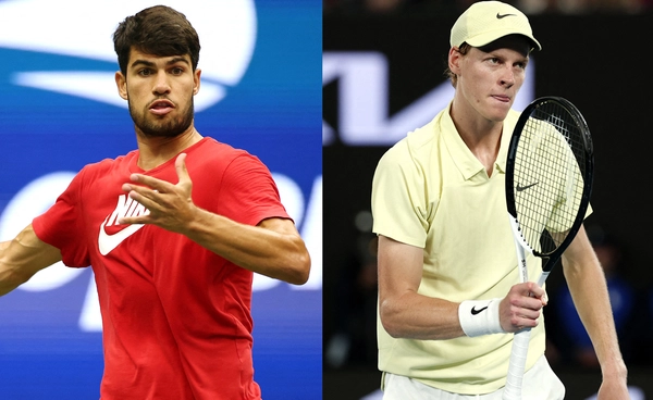 ยอโควิช ยอมรับด้วยวัย 38 ปี ยากจะชนะ อัลคาราซ-ซินเนอร์ ในรูปแบบ 5 เซต