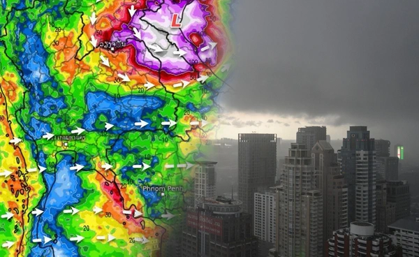 พยากรณ์อากาศ 15 วันล่วงหน้า ฝนเพิ่มขึ้น 24 - 27 ส.ค. ตกหนัก ระวังน้ำท่วม