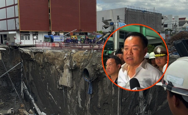 อนุทินลงพื้นที่สามเสน ย้ำซ่อมถนนทรุด คืนผิวจราจรใน 2 สัปดาห์