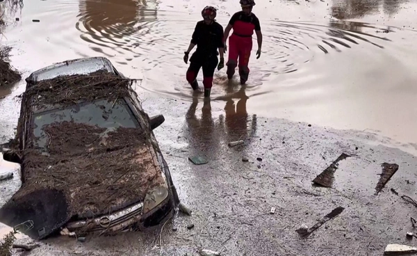“สเปน” เตือนภัยสูงสุด ฝนตกหนัก-น้ำท่วมฉับพลันในหลายพื้นที่