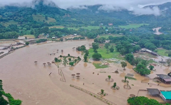 ฝนตกหนัก! สทนช. เปิดรายชื่อจังหวัดเสี่ยงน้ำท่วม-น้ำป่าหลาก 28 ต.ค. – 3 พ.ย.