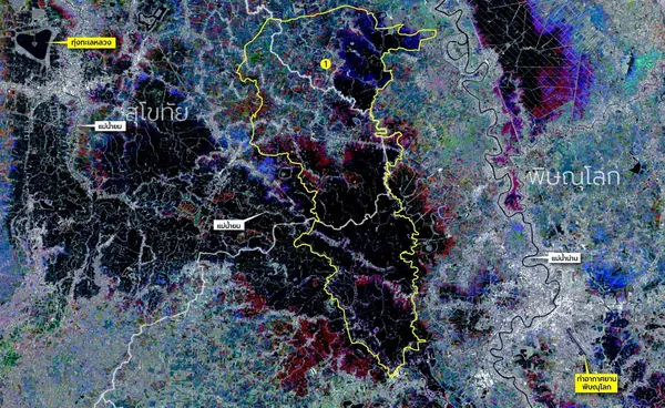 เปิดภาพดาวเทียม “พื้นที่สีดำ” สะท้อนวิกฤตภาคกลางน้ำท่วมเรื้อรังนานกว่า 2 เดือน