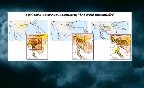 ดร.เสรีชี้อากาศแปรปรวน  ทำไทยเจอพายุ 3 ลูกติด  ยันปีนี้ไม่ท่วมใหญ่เหมือนปี 54 