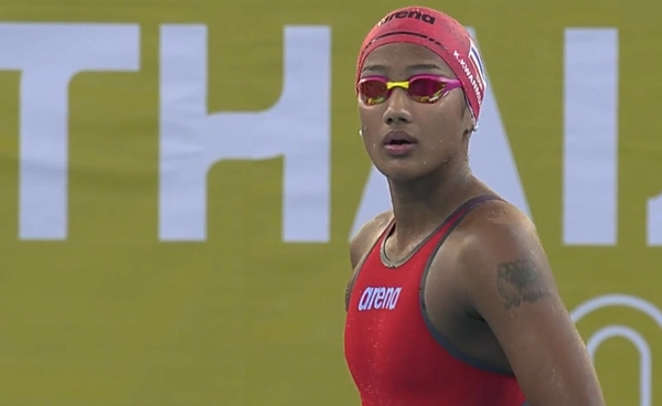 “เงือกเนย” ป้องกันแชมป์สำเร็จ! ว่ายน้ำไทยแรงต่อเนื่อง ซีเกมส์ฯ