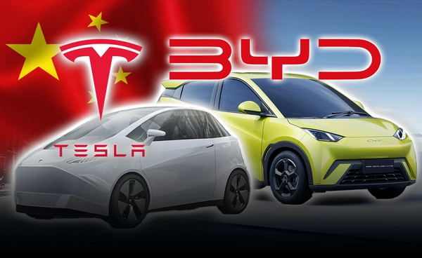 "Tesla" ยอดร่วงสวนทาง "BYD" ชะลอแข่งเดือด EV ราคาประหยัด