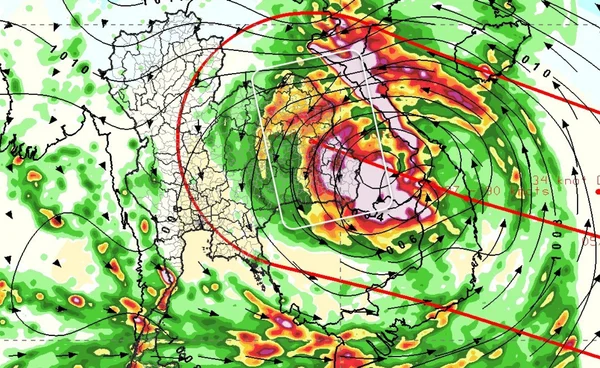จับตาพายุ “คัลแมกี” เข้าไทย “อุบลราชธานี” เจอเป็นด่านแรก