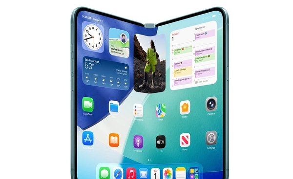 ลือ iPhone จอพับได้ หน้าจอด้านในกว้าง 7.7. นิ้ว เตรียมเปิดตัวในเดือนกันยายนปี 2026