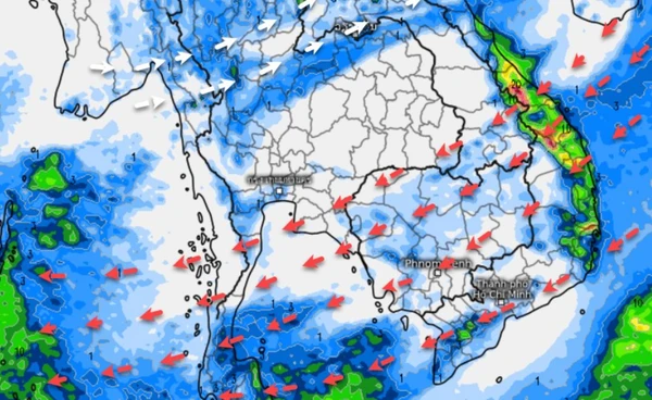 14-19 ธ.ค. เตือนภาคใต้ฝนหนัก ไทยตอนบนอากาศหนาว อุณหภูมิลดลงอีก 2-5 องศาฯ