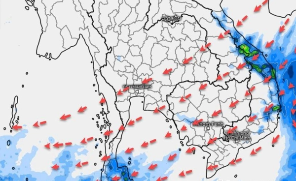 เตือนใต้ตอนล่างยังมีฝน ไทยตอนบนอุณหภูมิลดฮวบ