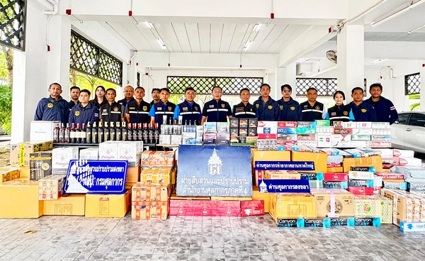 "กรมศุลกากร"ปราบปราม"สินค้าผิดกฎหมาย" มูลค่ากว่า 12.56 ล้านบาท